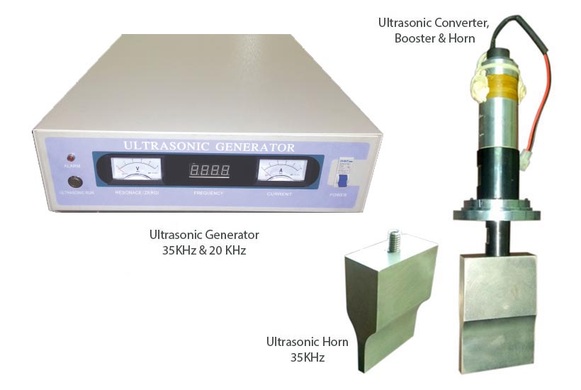 Ultrasonic Horn, Convertor & Generator